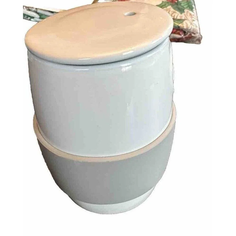 Pampered Chef Ceramic Egg Cooker No Instructions Preowned